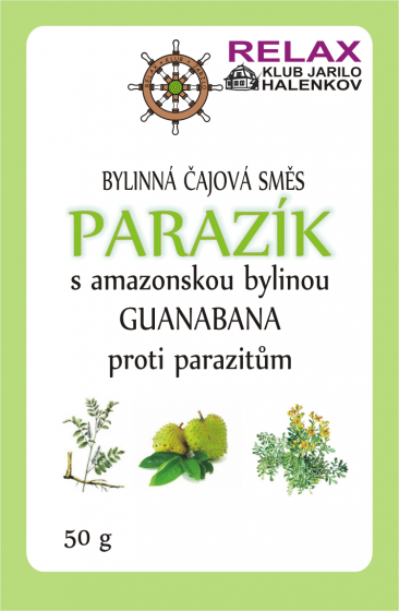 PARAZK - bylinn ajov sms proti parazitm 50 g