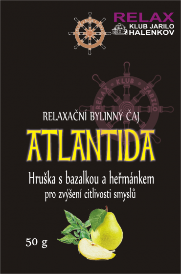 ATLANTIDA - hruka - relaxan bylinn aj v tub 50 g