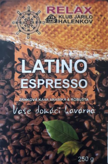 Latino Espresso 250g - zrnkov kva arabika a robusta