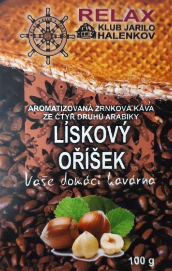 Lskov oek 100g - aromatizovan zrnkov kva 100% arabika