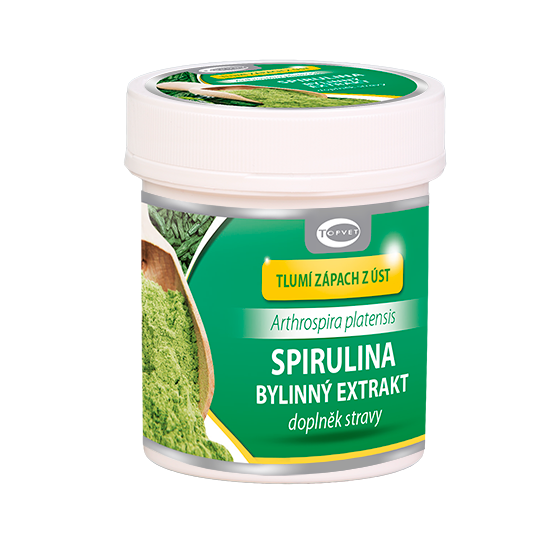 Spirulina bylinn extrakt - Arthrospira platensis - 60 tobolek