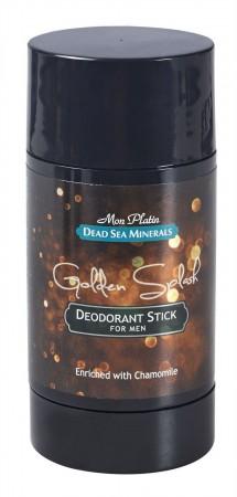 "Golden Splash" Minerln deodorant pnsk - 80ml. Bez paraben, bez aluminia (hlinku)
