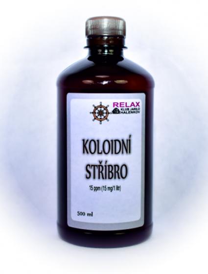 Koloidn stbro 15 ppm 500 ml