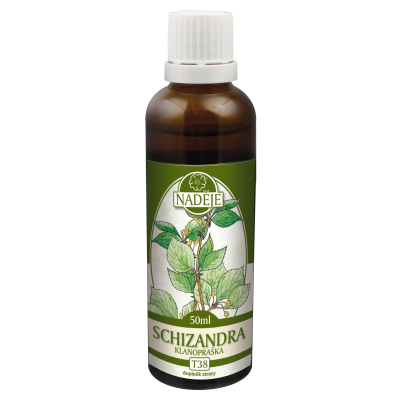 Schizandra - Klanopraška - výluh z bylin 50 ml