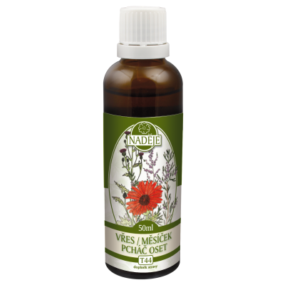 Vřes-pcháč-měsíček - výluh z bylin 50 ml