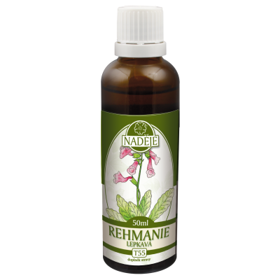 Rehmanie lepkavá - výluh z bylin 50 ml