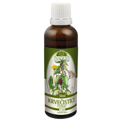 Krvečistící extrakt - výluh z bylin 50 ml