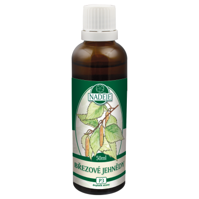 Březové jehnědy - výluh z pupenů 50 ml