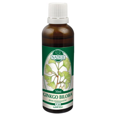 Jinan dvoulaločný (GINKGO) výluh z pupenů 50 ml