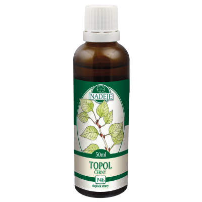 Topol černý - výluh z pupenů 50 ml