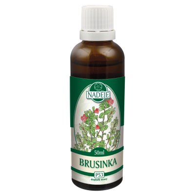 Brusinka - vluh z pupen 50 ml