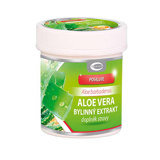 Aloe vera bylinný extrakt - Aloe barbadensis - 60 tobolek