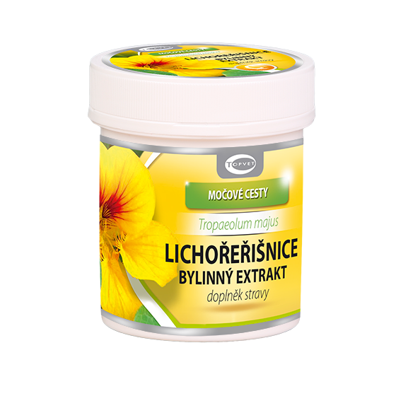 Lichořeřišnice bylinný extrakt - Tropaeolum majus - 60 tobolek