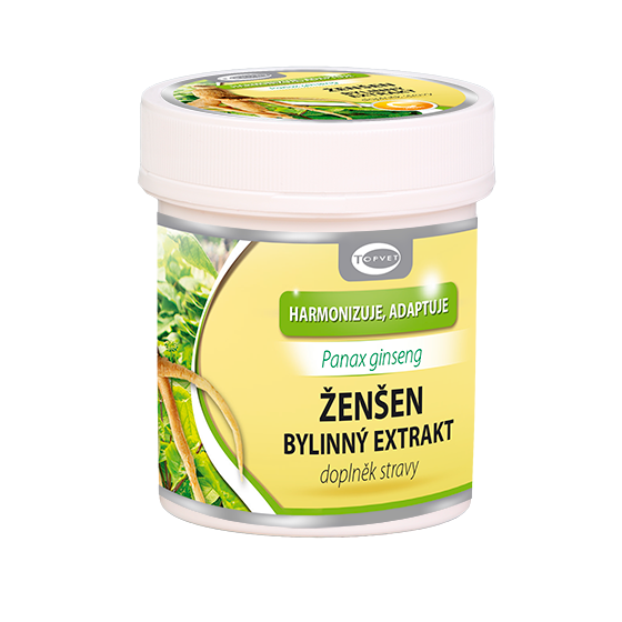 enen bylinn extrakt - Panax ginseng - 60 tobolek